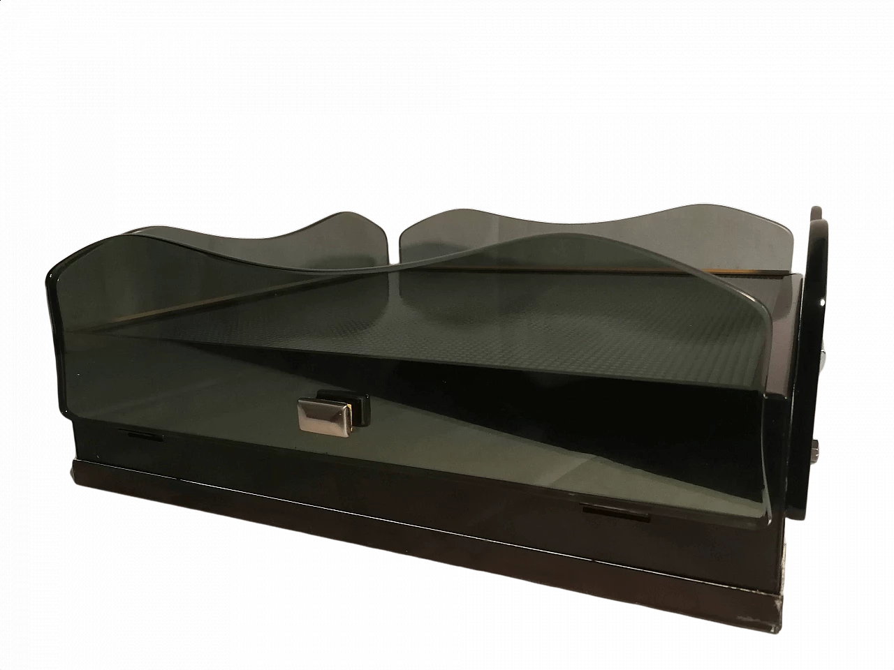 Plafoniera in vetro grigio Fontana Arte per Veca 1368523