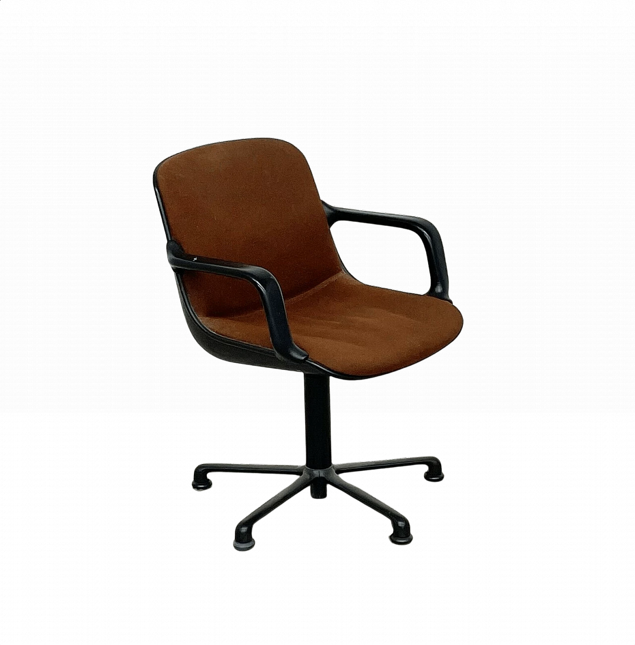 Office swivel armchair by Charles Pollock for Comforto, 1970s 1368638