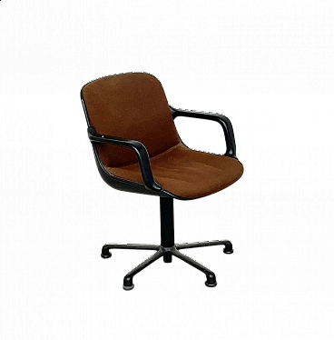 Office swivel armchair by Charles Pollock for Comforto, 1970s