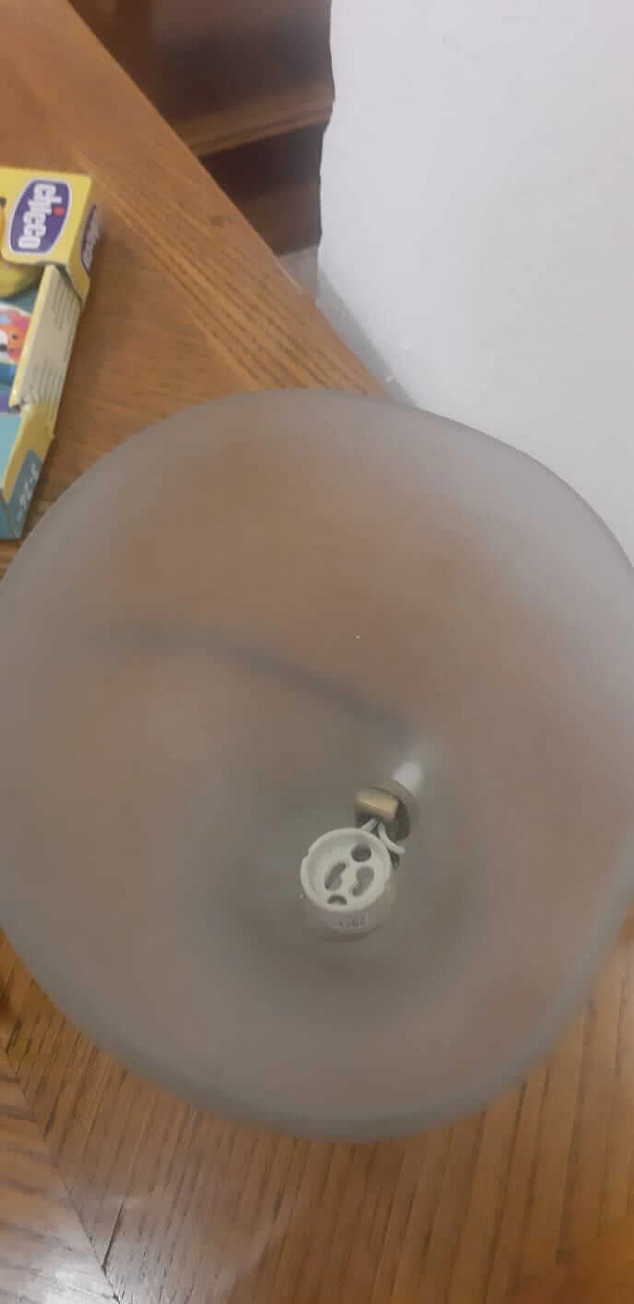 Lampada da tavolo in vetro di Tobia e Afra Scarpa per Venini, anni '70 1368841