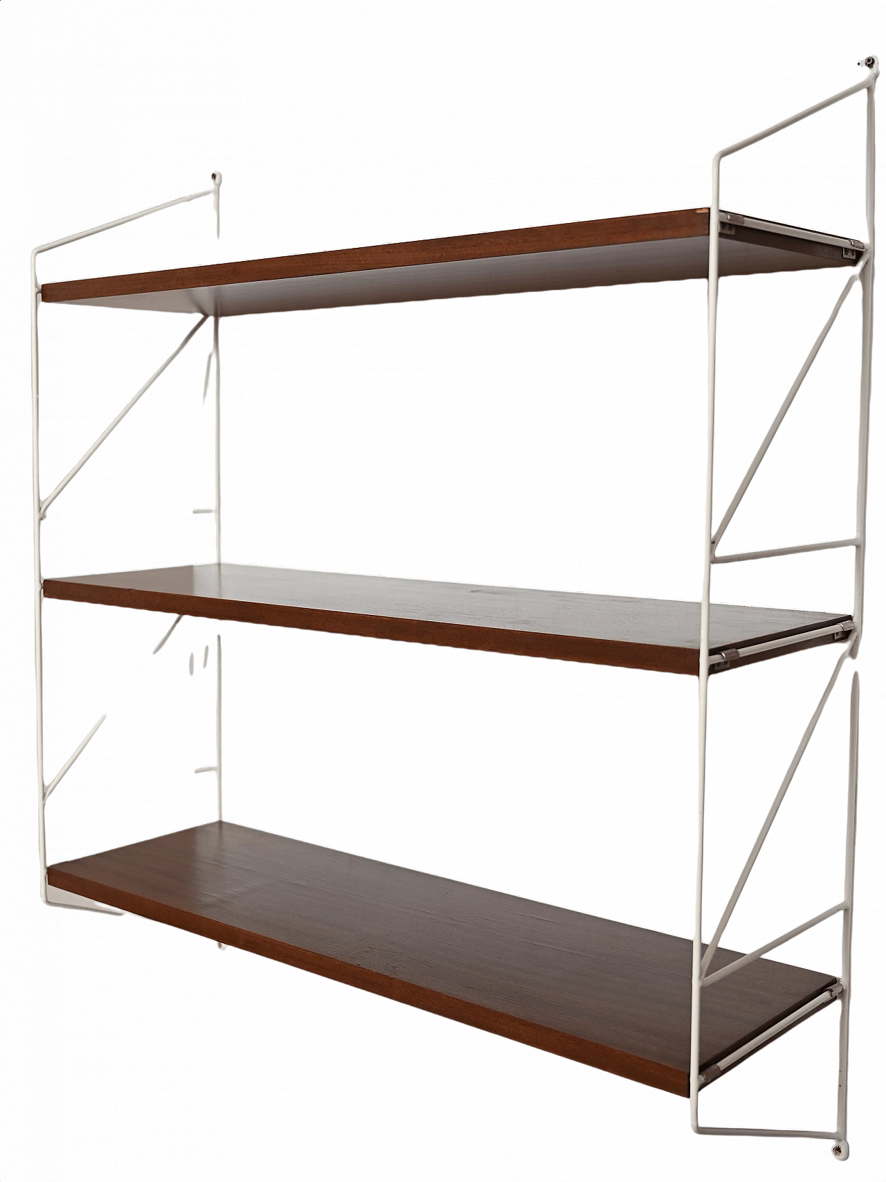 Scaffalatura a parete Hylla in mogano, anni '50 1368881