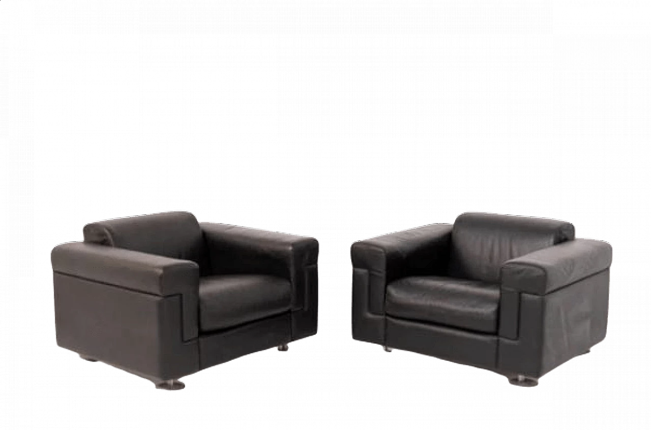 Pair of armchairs model D120 by Osvaldo Borsani for Tecno, 1960s 1368940