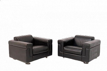Pair of armchairs model D120 by Osvaldo Borsani for Tecno, 1960s