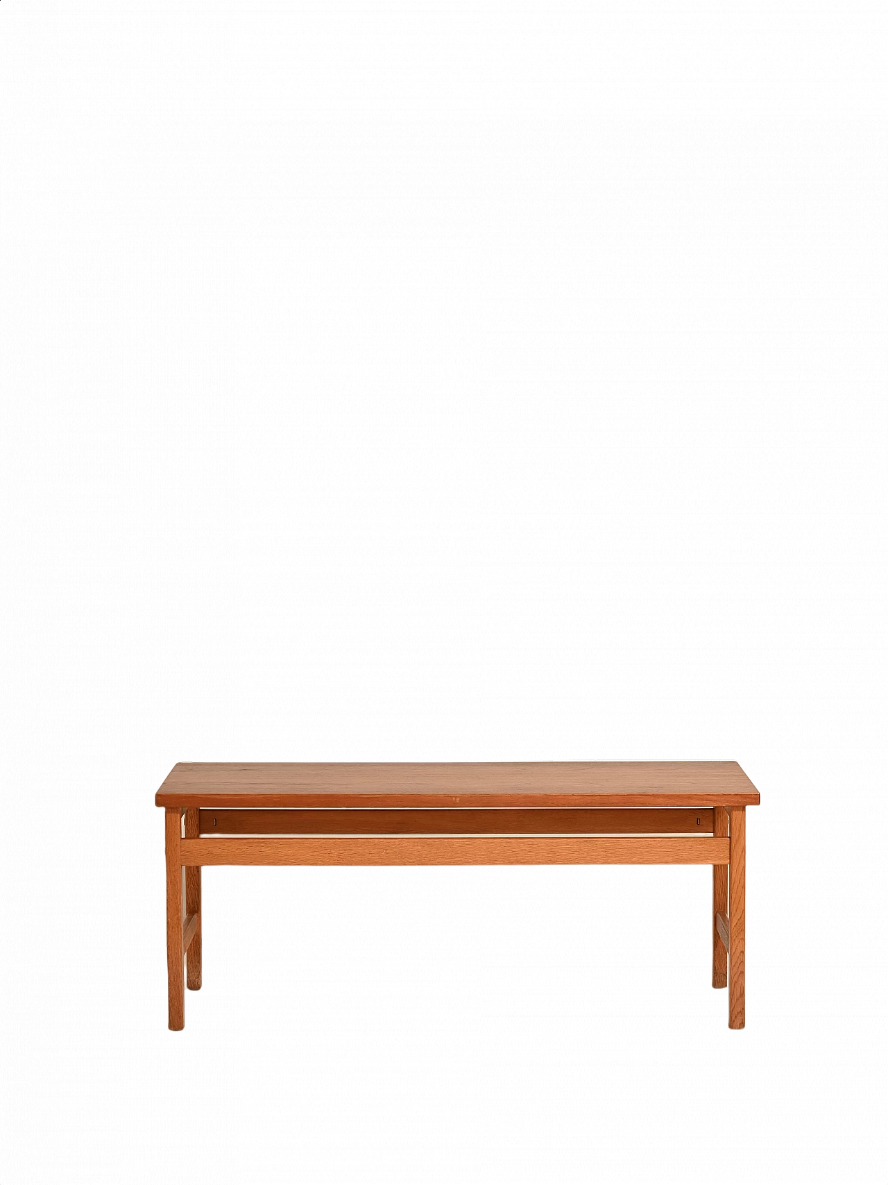 Danish teak bench, 1950s 1369342