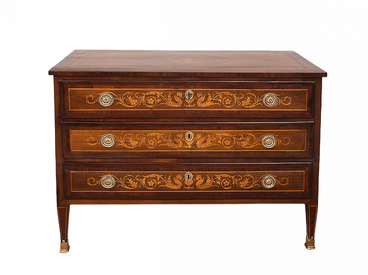 Cassettone lombardo veneto Luigi XVI, '700 1369537