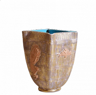 Ceramic vase by Umberto Zaccagnini, 20th century