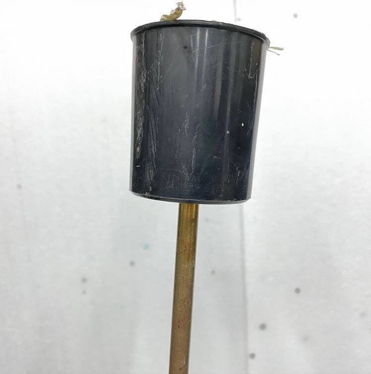 Lampadario in stile Stilnovo a 6 luci in teak, anni '60 1369631