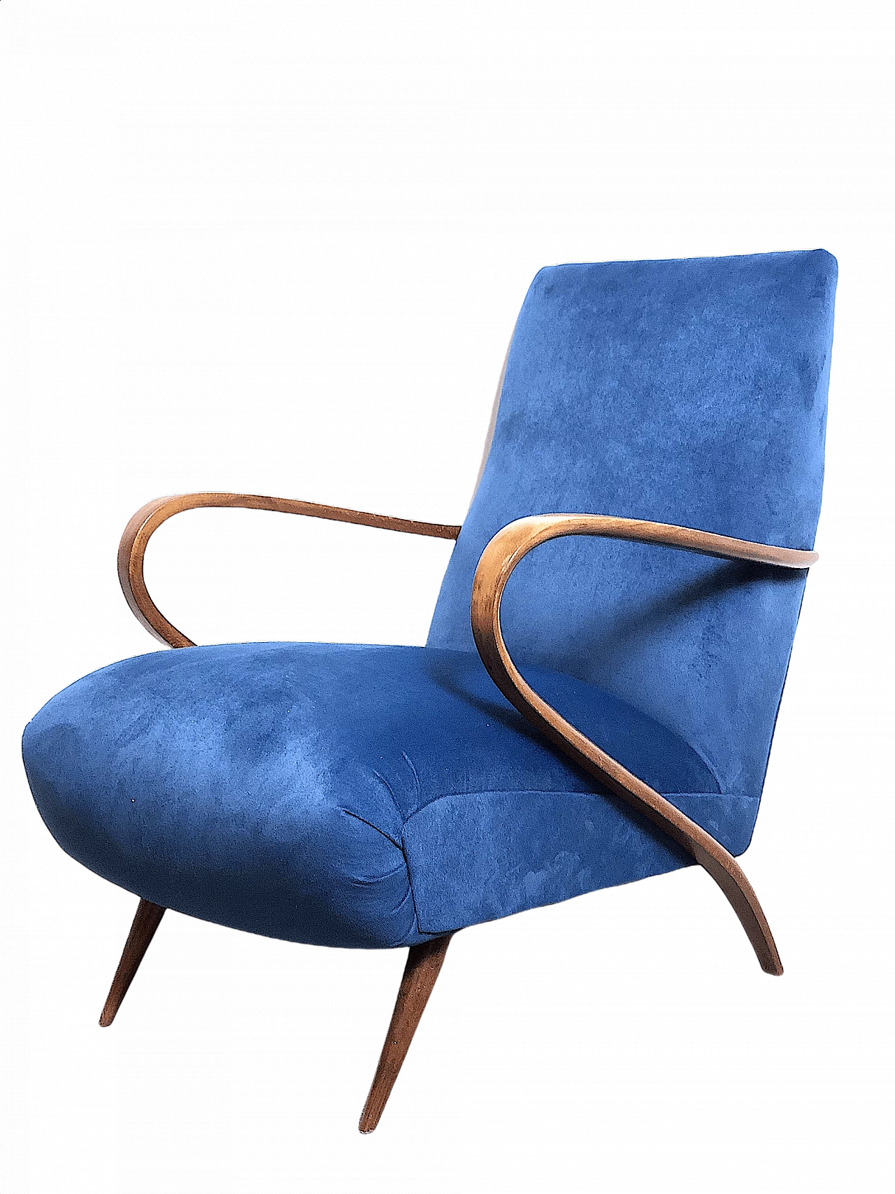 Beech armchair by Paolo Buffa, 1950s 1369728