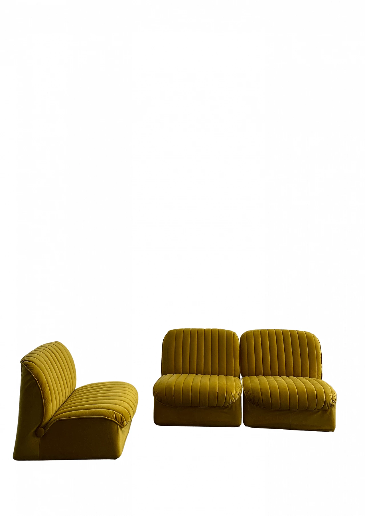 3 Ciprea armchairs by Tobia and Afra Scarpa for Cassina, 1970s 1369811