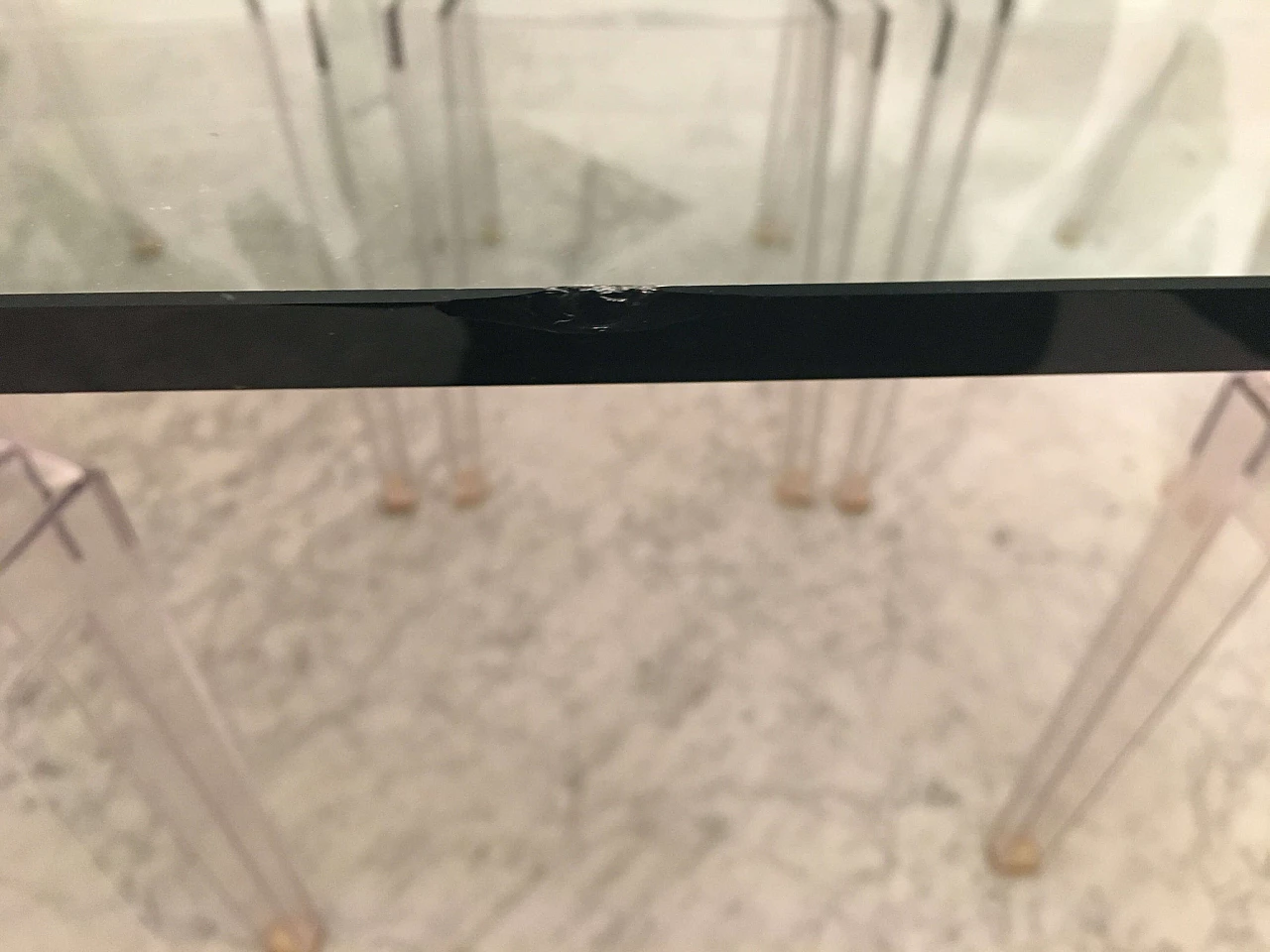 Livingstone crystal dining table by Tonelli 1370225