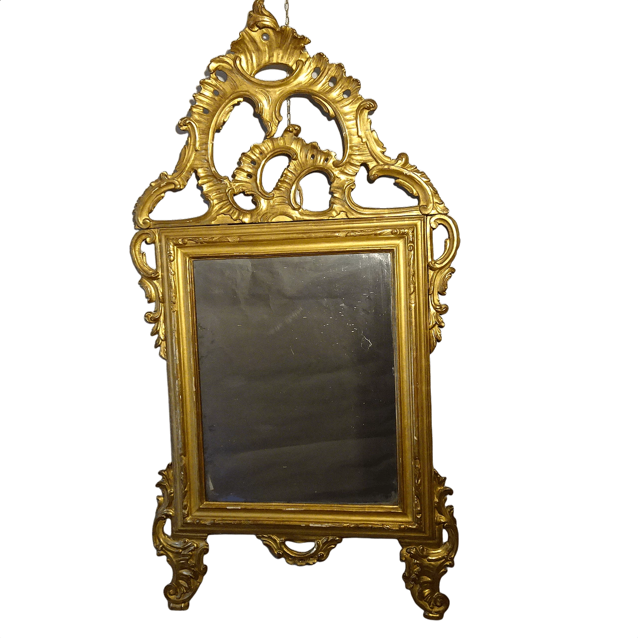 Gilded wooden mirror, 18th century 1370284