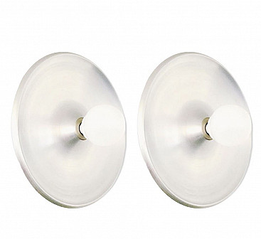 Pair of wall lamps model 262 by Gino Sarfatti for Arteluce, 1970s