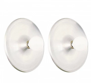 Pair of wall lamps model 262 by Gino Sarfatti for Arteluce, 1970s