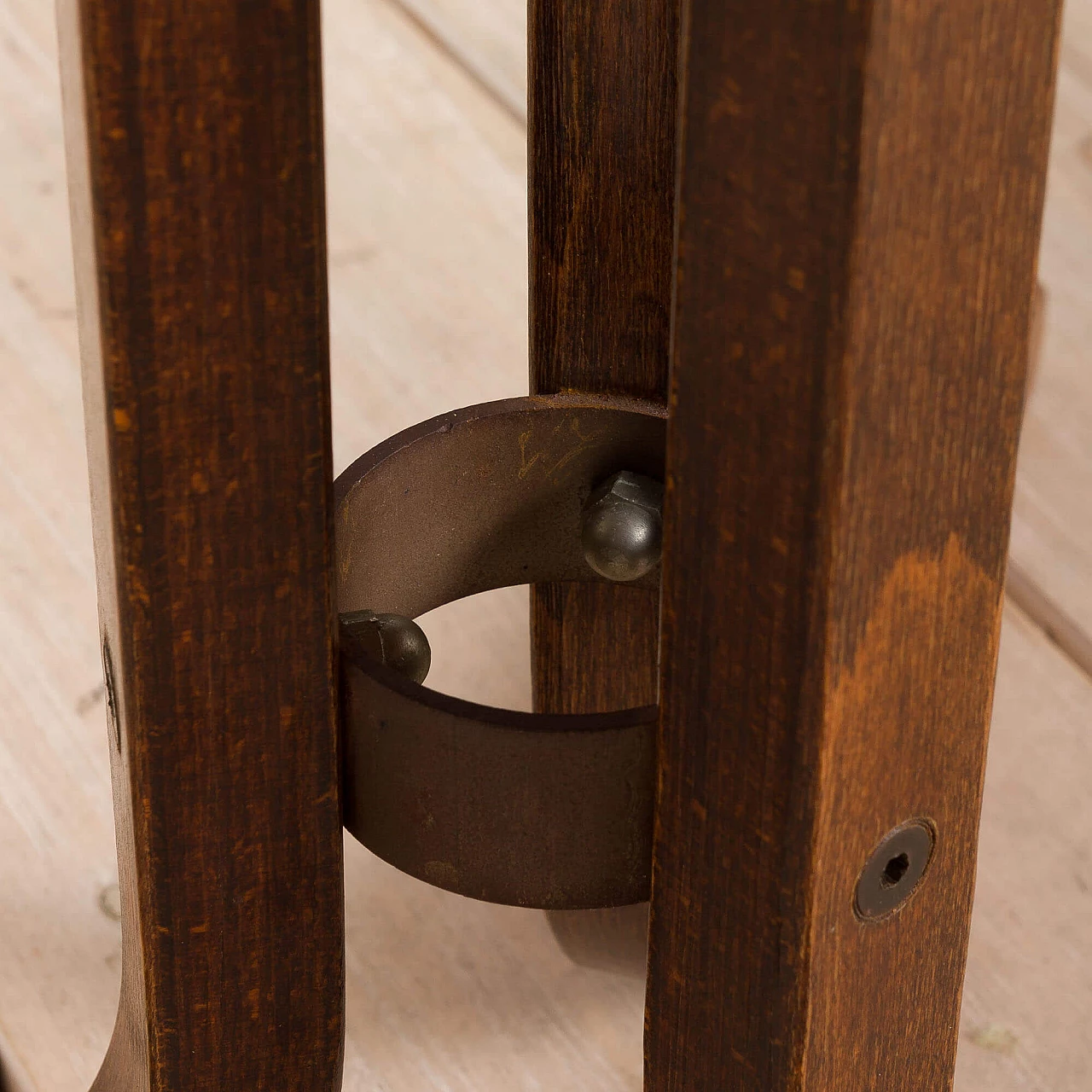 Round rosewood coffee table by Gandal Mobelfabrikken, 1960s 1370809