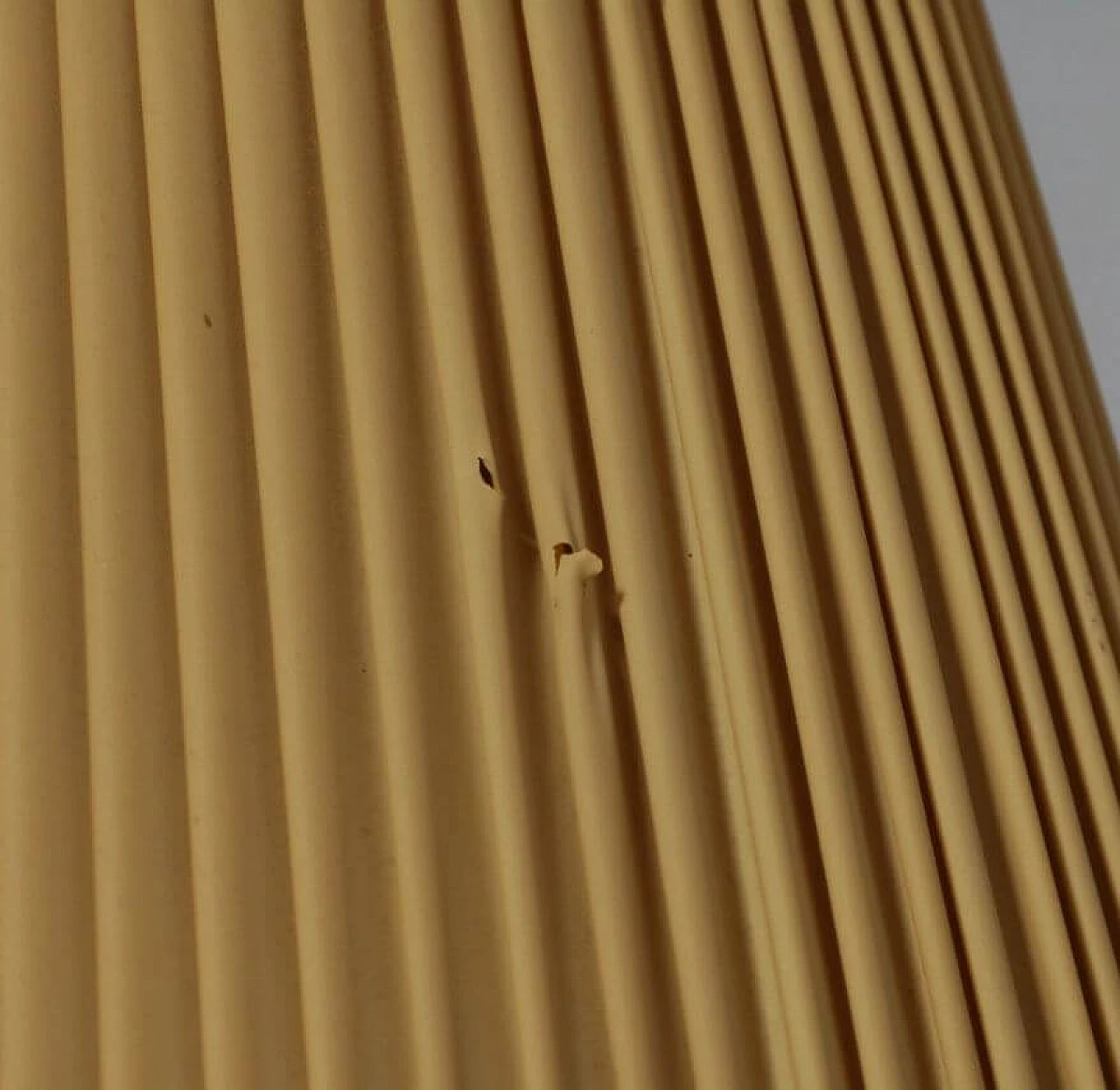 Floor lamp with fabric shade, 1940s 1370885