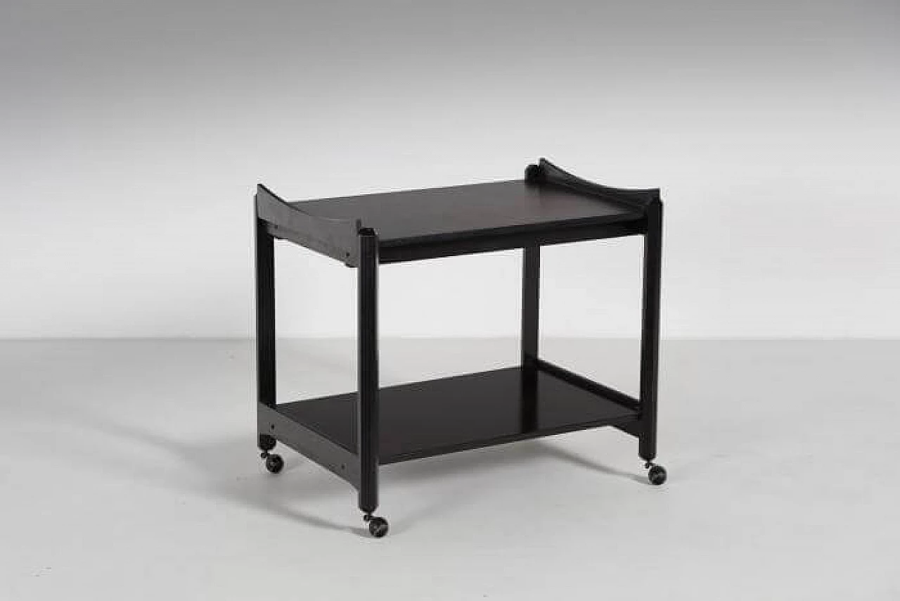 Carrello bar di Ico Parisi in palissandro, anni '50 1371181