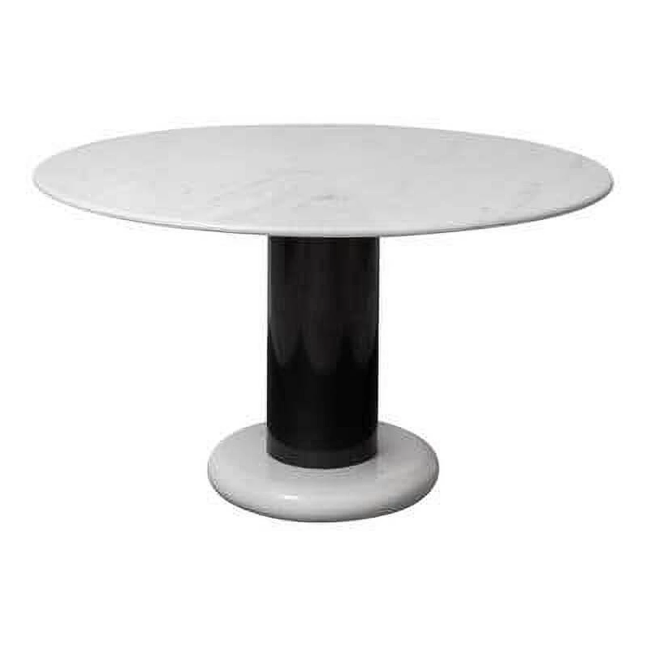Lotorosso round table by Ettore Sottsass for Poltronova, 1960s 1371187