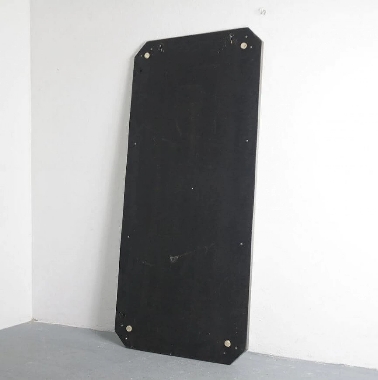 Large mirror with metal frame, 1970s 1371289