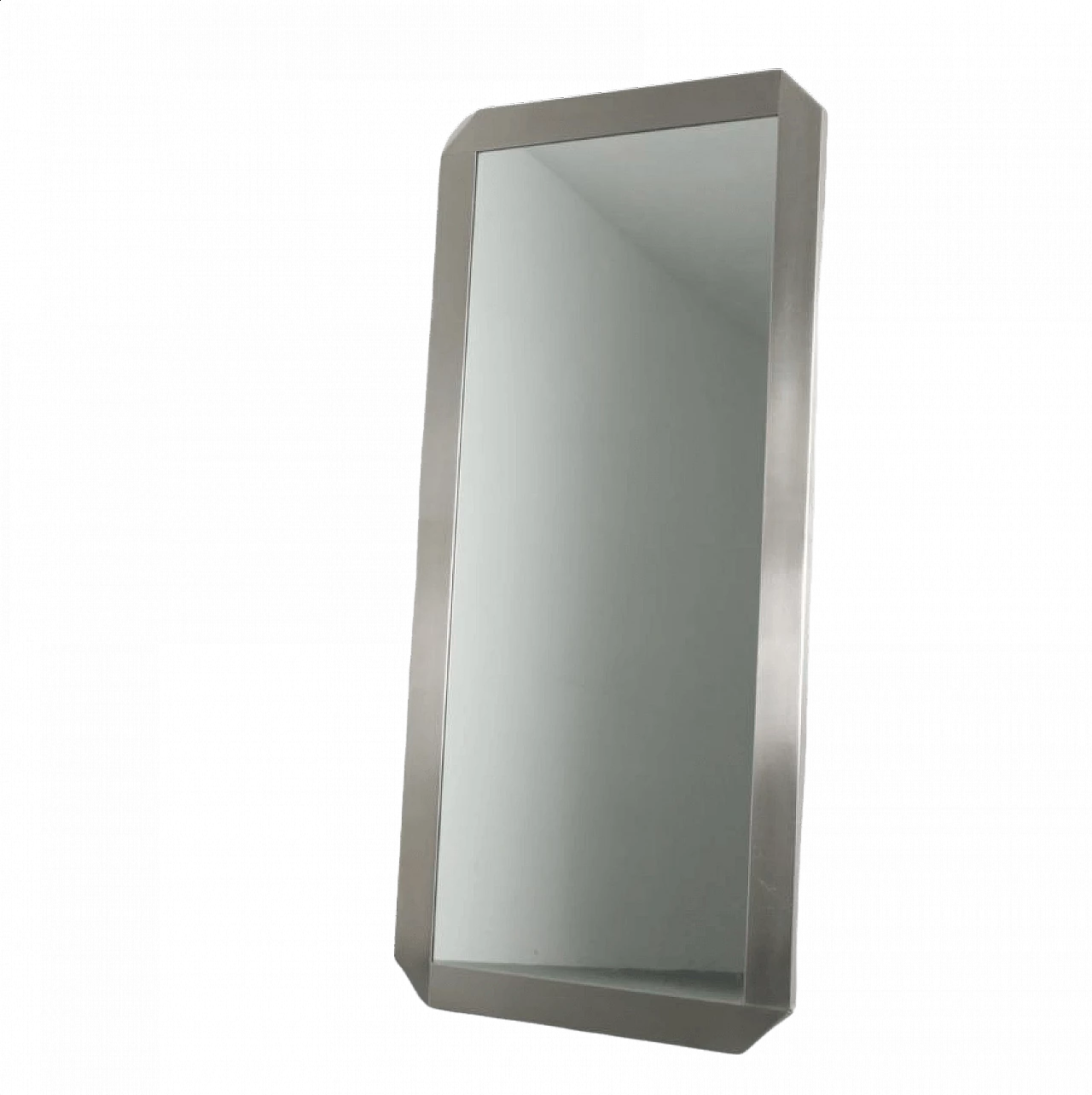 Large mirror with metal frame, 1970s 1371302