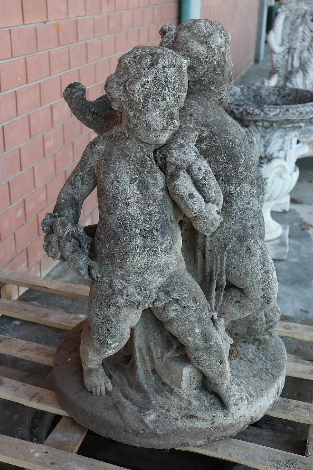 Statua da giardino in pietra di Vicenza, inizio '900 1371449