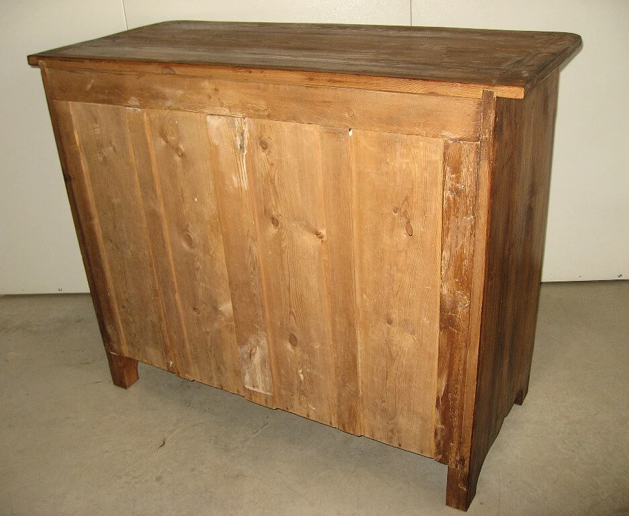 Credenza in pino massello, fine '800 1371503