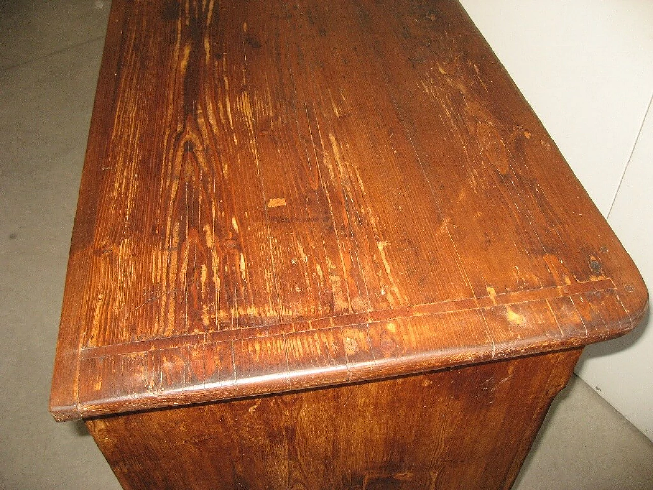 Solid pine sideboard, end of XIX century 1371506
