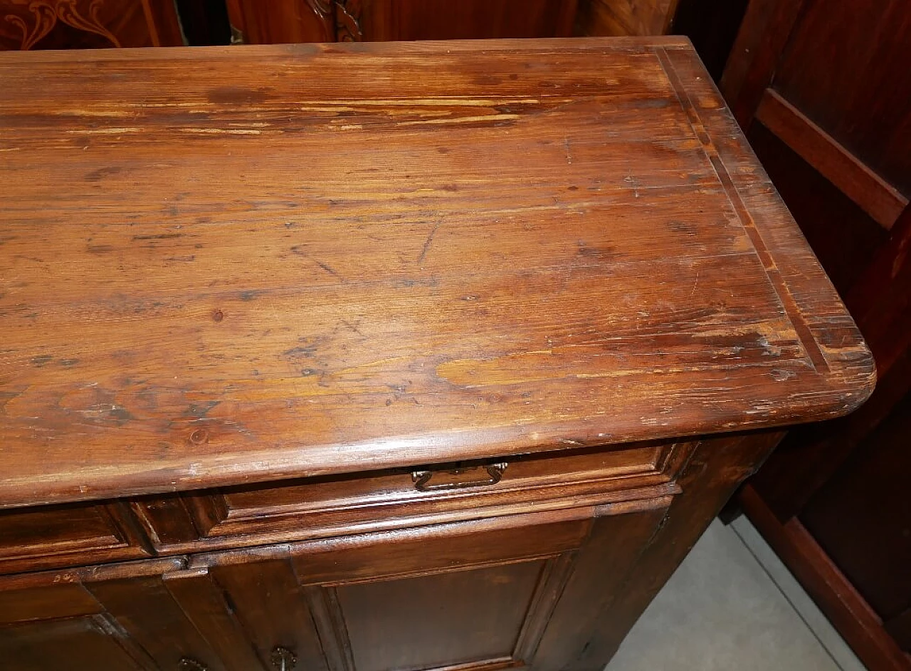 Solid pine sideboard, end of XIX century 1371507