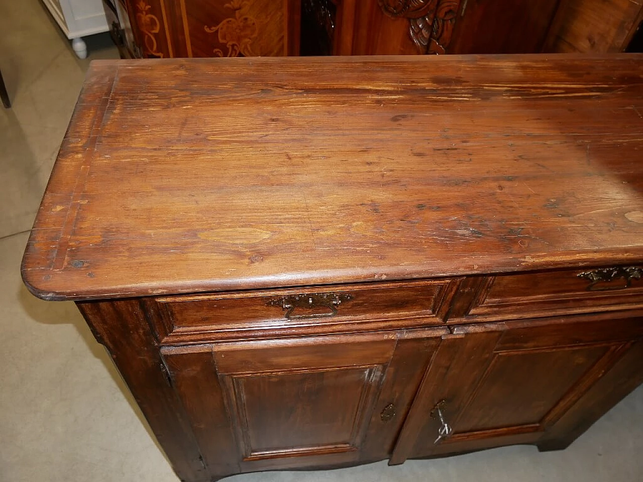 Solid pine sideboard, end of XIX century 1371508
