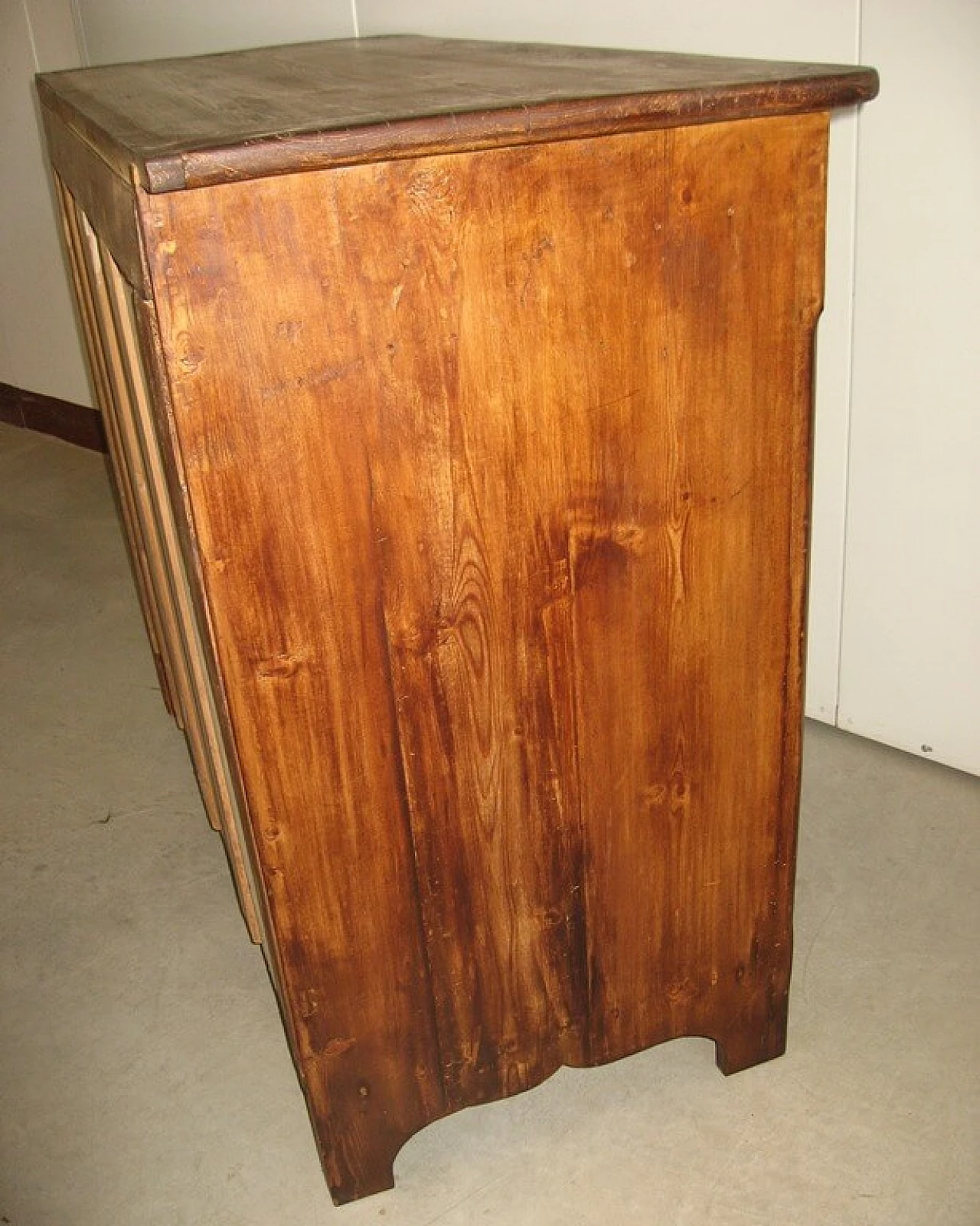 Credenza in pino massello, fine '800 1371511