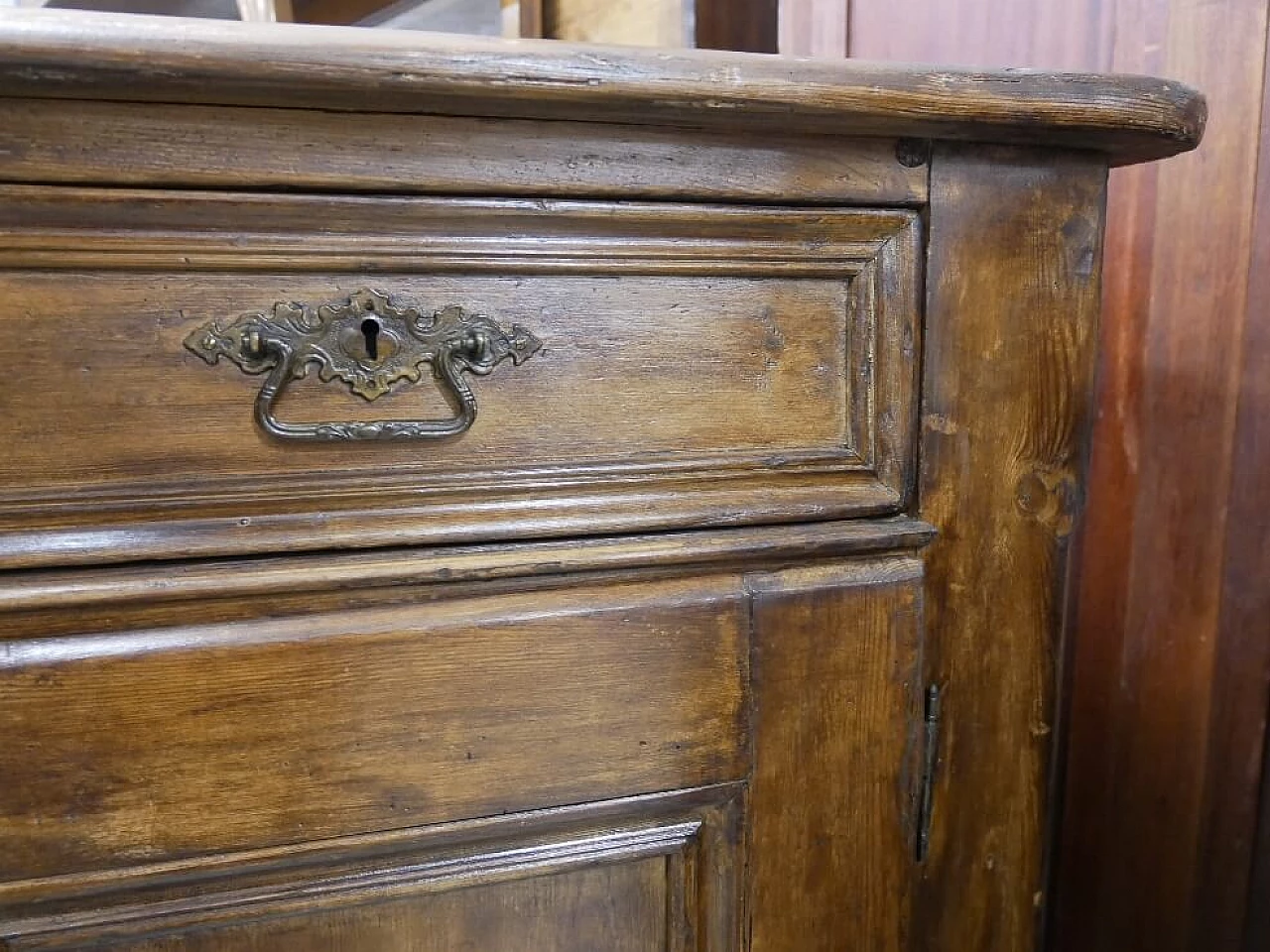 Solid pine sideboard, end of XIX century 1371512