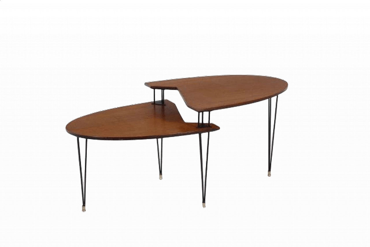 Tavolino da caffè di ISA Bergamo, anni '60 1371541