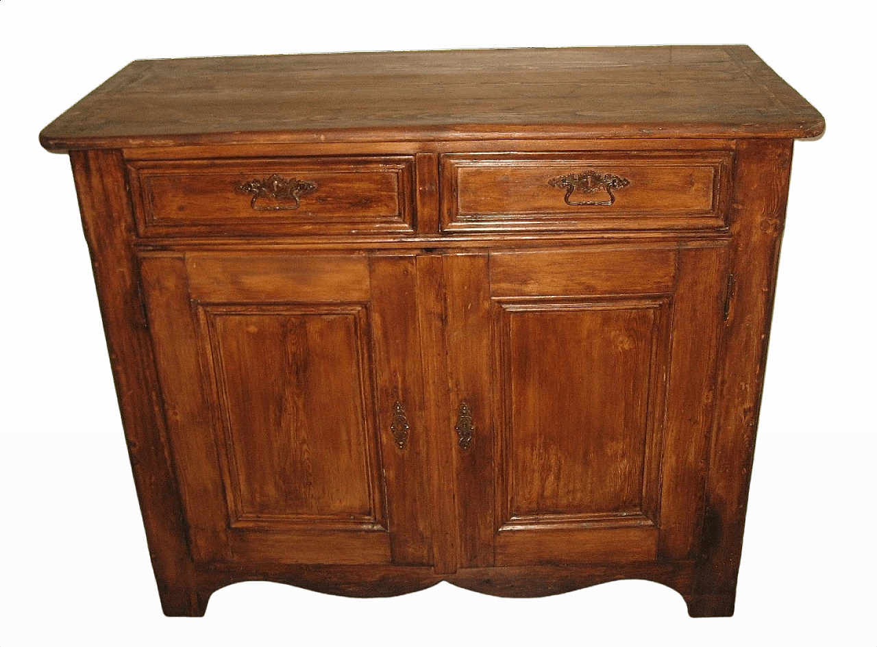 Credenza in pino massello, fine '800 1371554