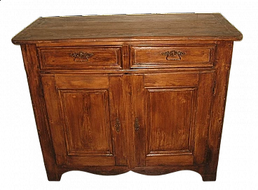 Solid pine sideboard, end of XIX century