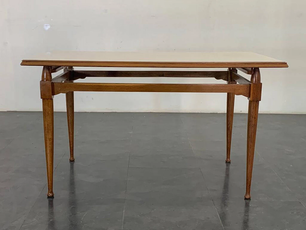 Oak table with laminate top, 1950s 1371559