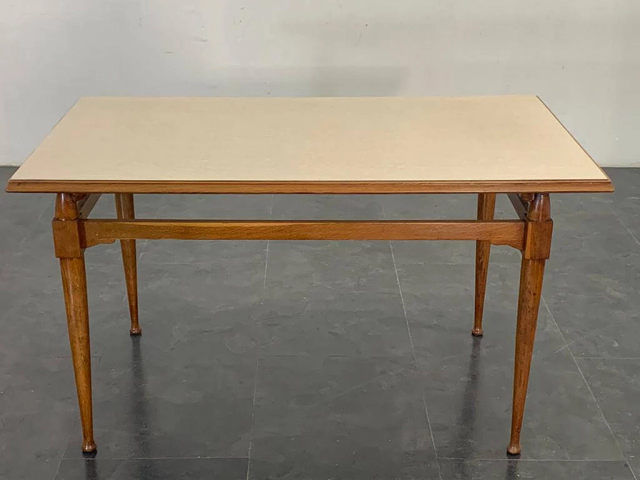 Oak table with laminate top, 1950s 1371561