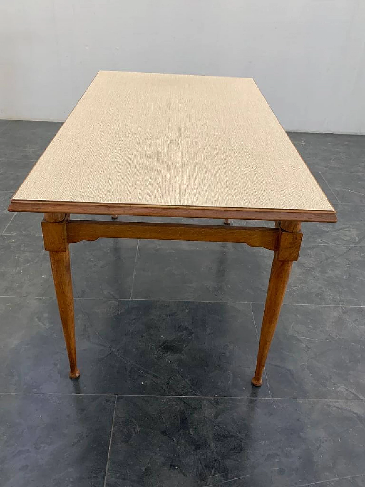 Oak table with laminate top, 1950s 1371562