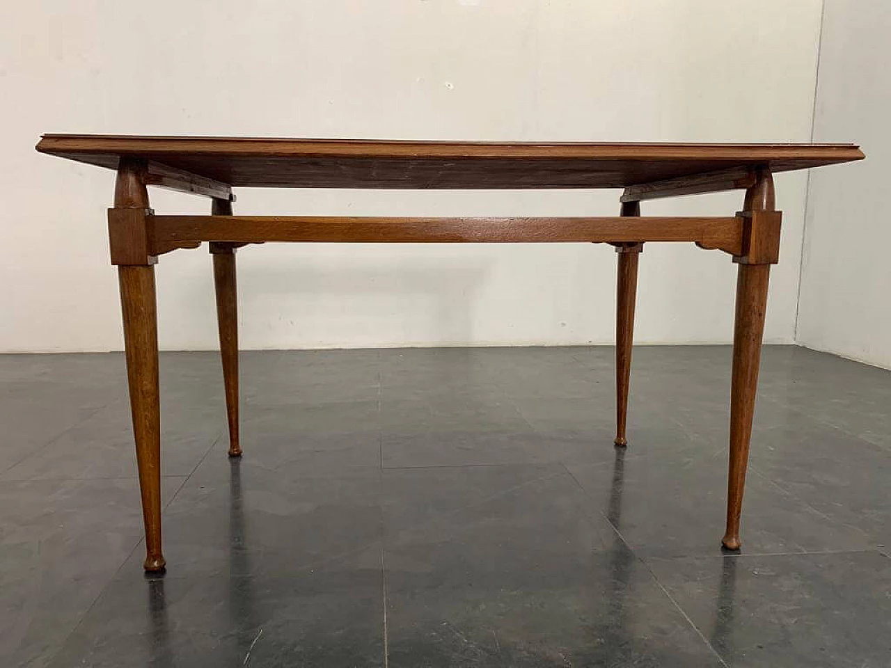 Oak table with laminate top, 1950s 1371563
