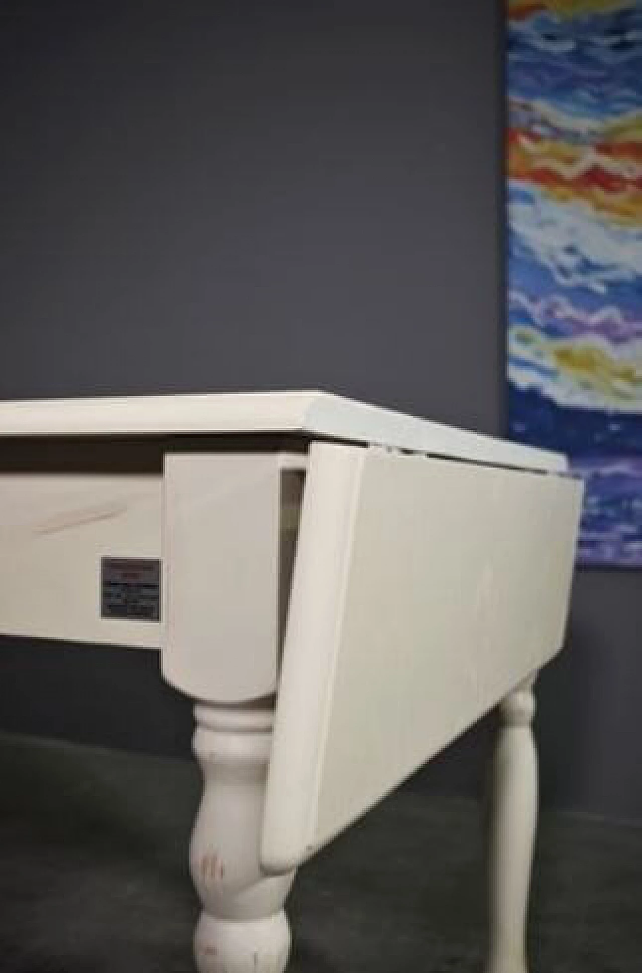 Table with brushed spruce extensions, 2010 1371756