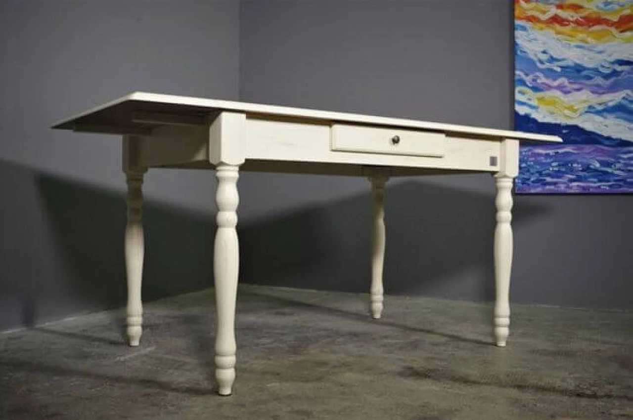 Table with brushed spruce extensions, 2010 1371766