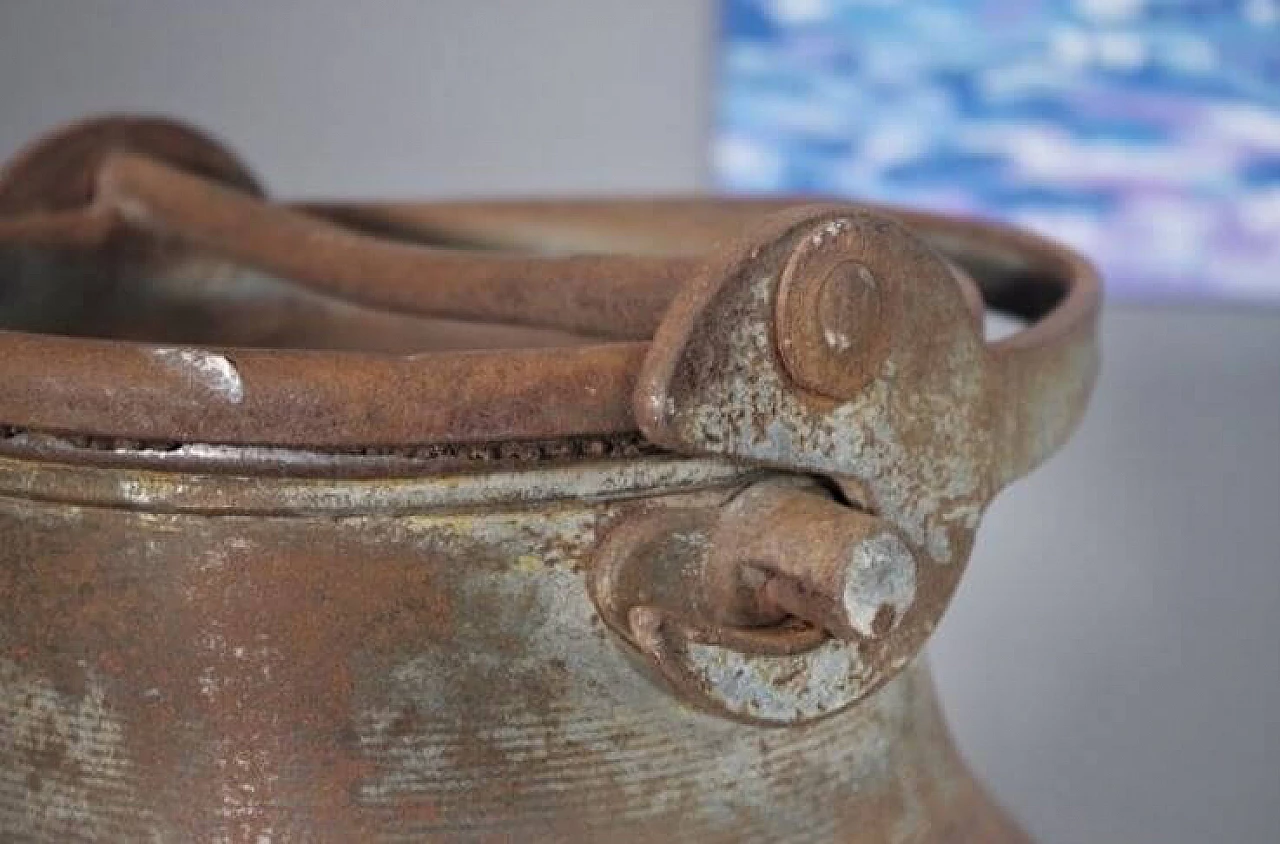 Contenitore per latte in ferro di Sansone, anni '50 1371793