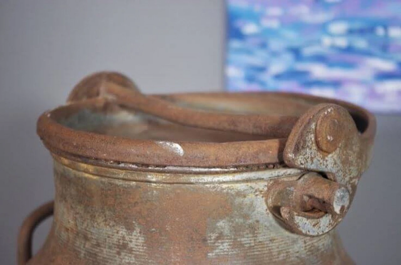 Contenitore per latte in ferro di Sansone, anni '50 1371794