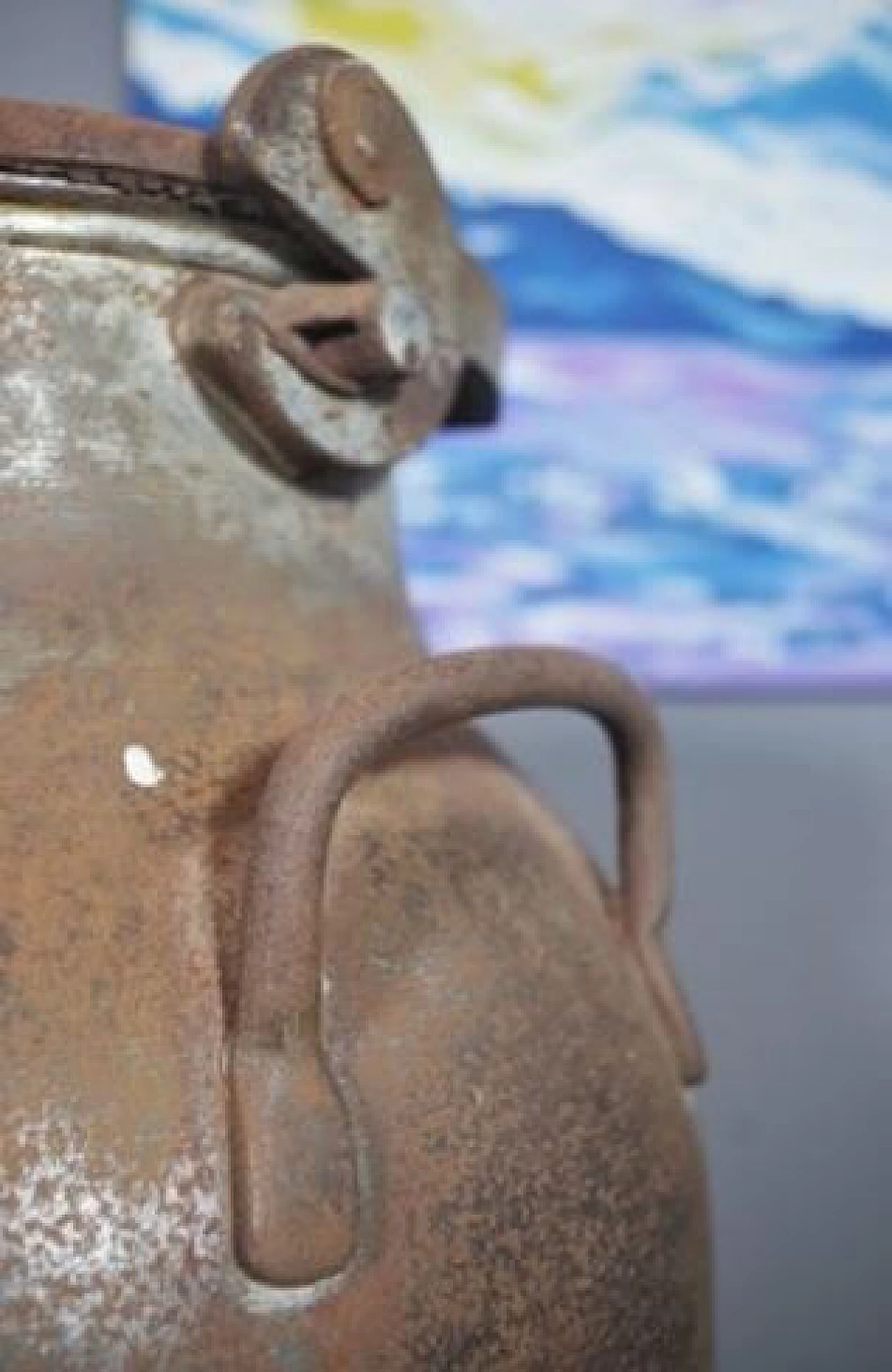 Contenitore per latte in ferro di Sansone, anni '50 1371795