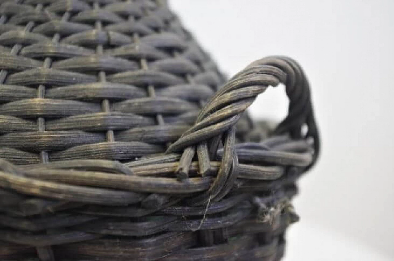 Group of 4 green glass decanters, 1950s 1371822