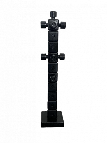 Totem adjustable and moldable coat rack, 70s