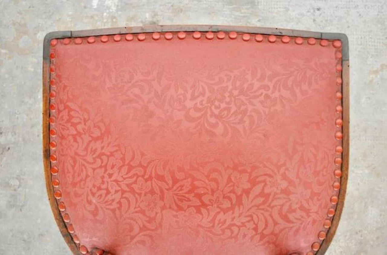 6 Sedie Art Deco in noce, anni '30 1371897