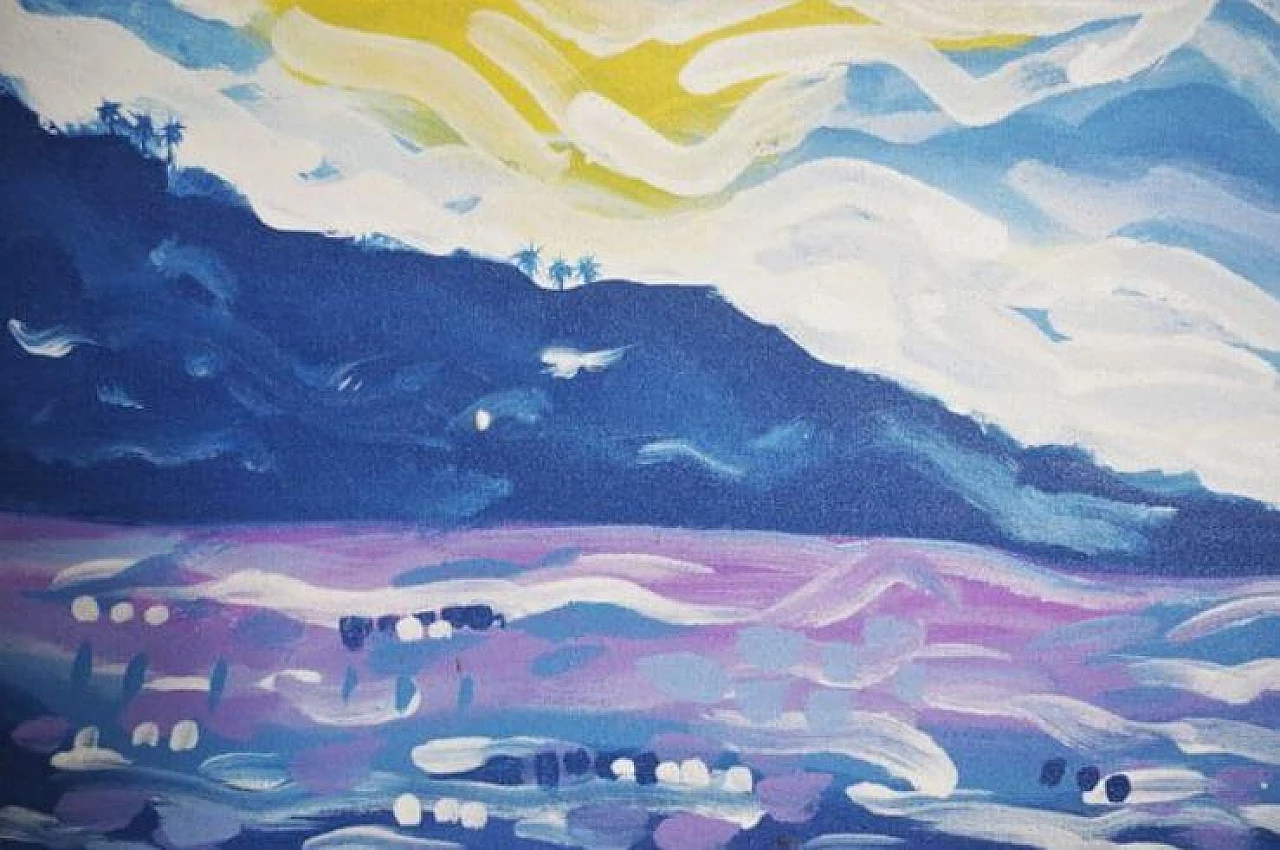 Abstract painting, oil on canvas, 00s 1371916