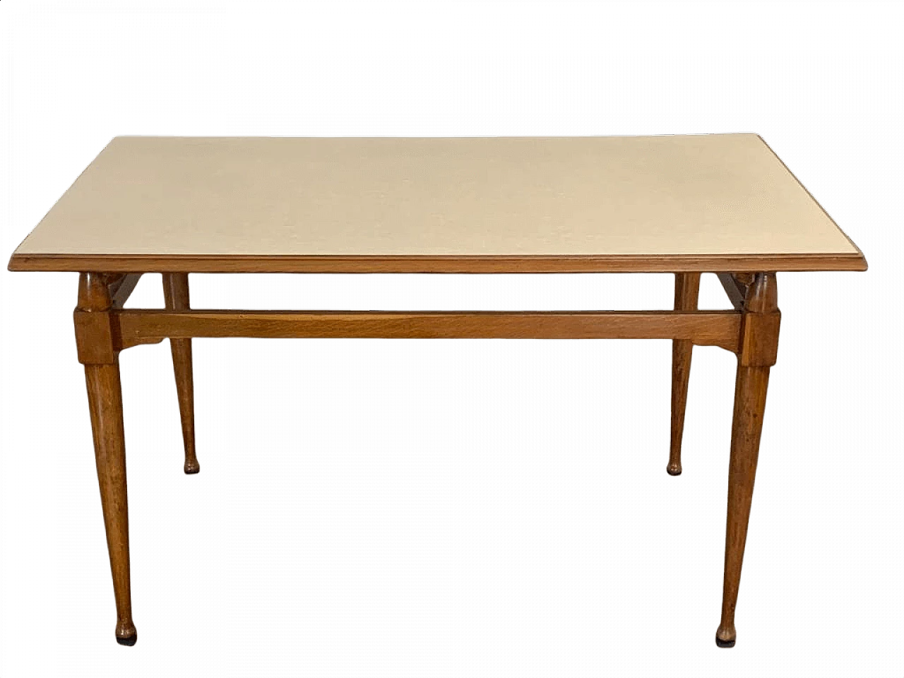 Tavolo in rovere con piano in laminato, anni '50 1372018