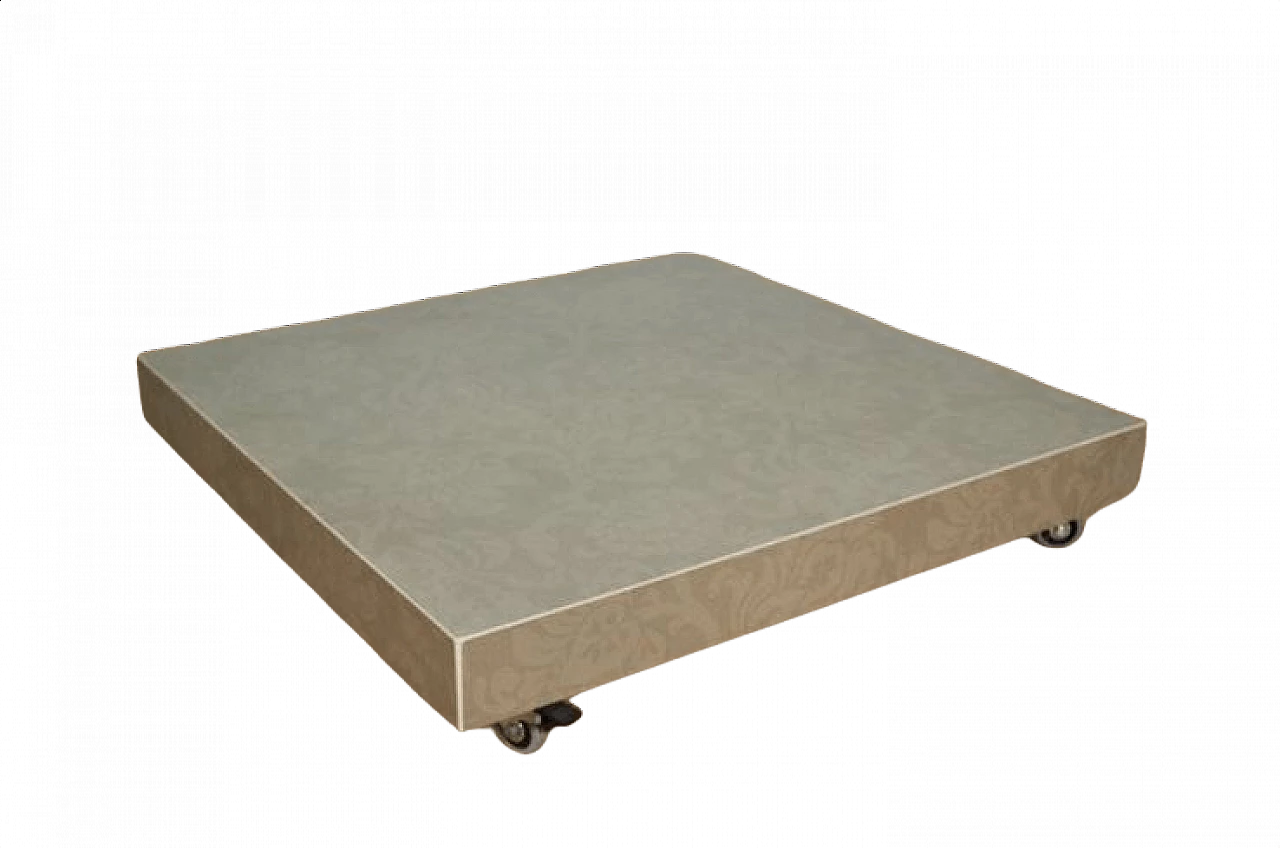 Tavolino da caffè basso in ceramica e vetro, 2010 1372055