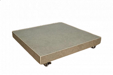 Tavolino da caffè basso in ceramica e vetro, 2010