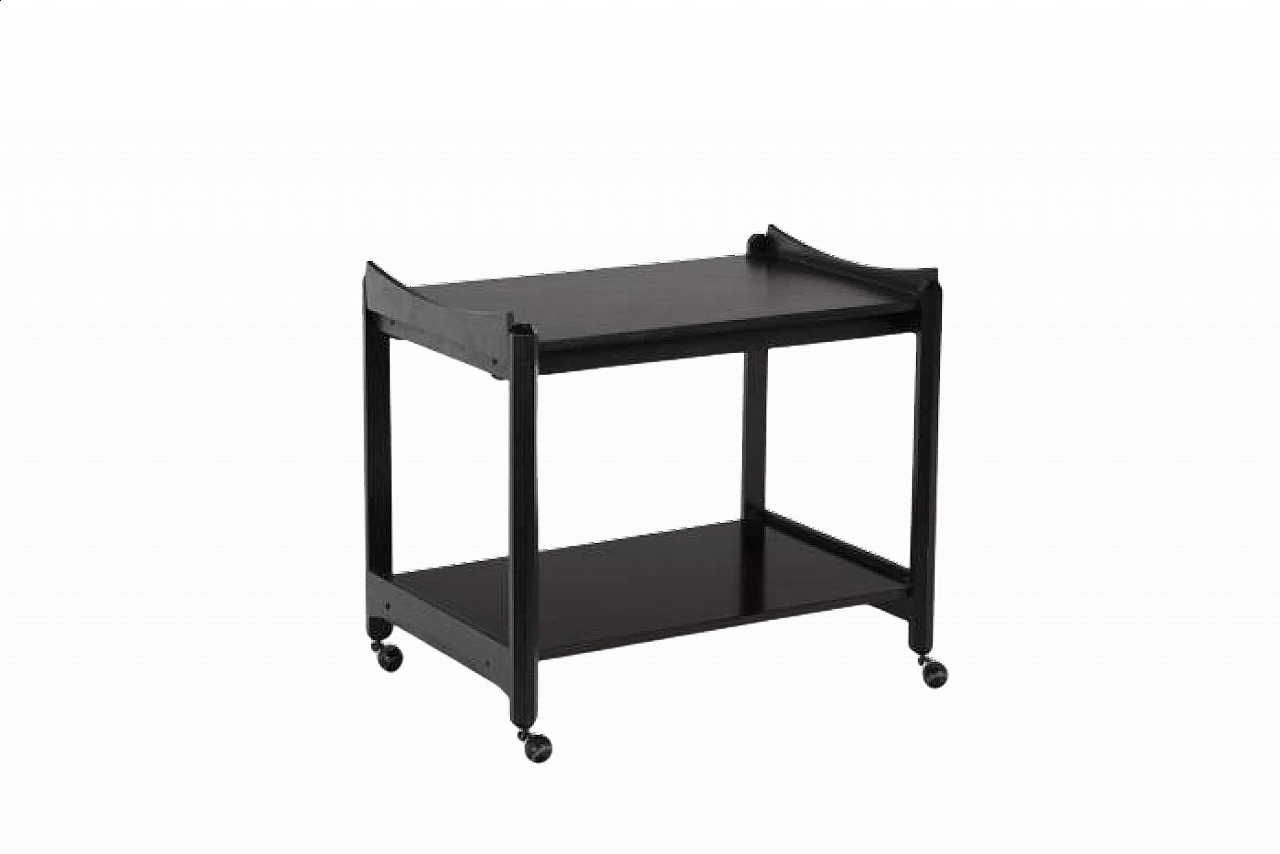 Carrello bar di Ico Parisi in palissandro, anni '50 1372497